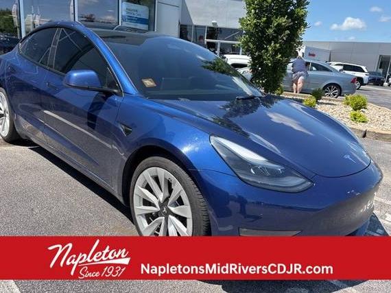 TESLA MODEL 3 2022 5YJ3E1EB1NF190480 image